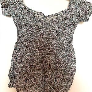 Floral Print Women's stretch top